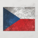 Recherche de drapeau de la république tchèque cartes postales Czech