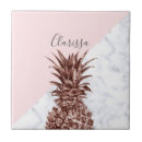 Recherche de ananas carreaux Rose