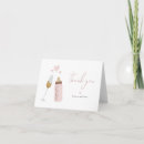 Recherche de bouteille champagne cartes invitations Rose et or