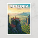 Recherche de meteora cartes postales Monastère