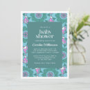 Recherche de mandala coloré invitations Moderne
