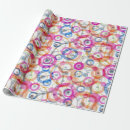 Recherche de pois multicolore papier cadeau Enfants