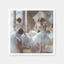 Recherche de ballerine serviettes Edgar degas