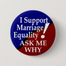 Recherche de égalité de mariage badges Gai