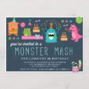 Recherche de monster mash invitations Parti