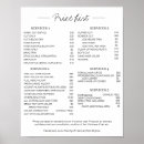 Recherche de price list posters Cheveux