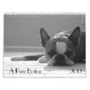 Recherche de boston terrier calendriers Mignon