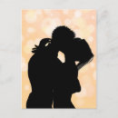 Recherche de premier baiser cartes postales Romantique