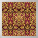 Recherche de motifs baroques posters Vintage