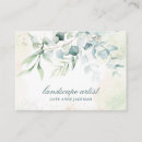 Recherche de jardinier paysagiste cartes visite Moderne
