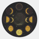 Recherche de phases de lune autocollants Wiccan