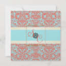 Recherche de damassé vintage invitations Crème