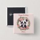 Recherche de pandas badges Panda bébé