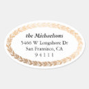 Recherche de cadre ovale autocollants Élégant