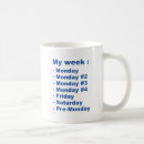 Recherche de week end tasses Lundi