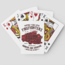 Recherche de pompier jeux de cartes Feu