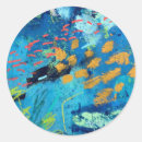 Recherche de poissons abstraits autocollants Pour tous