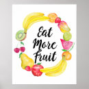 Recherche de nourriture saine posters Fruits
