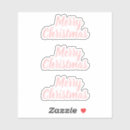 Recherche de noël de joyeux autocollants Pour elle