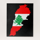Recherche de liban puzzles Drapeau
