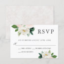 Recherche de modèle réponses cartons Rsvp floral