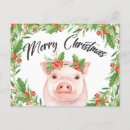Recherche de porc noël cartes Vacances