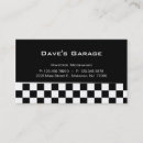 Recherche de course cartes visite Automobile
