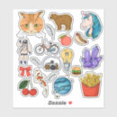 Recherche de stuffer autocollants Chaton