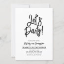 Recherche de tout événement invitations Typographie
