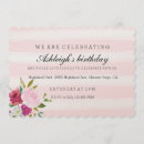 Recherche de la frise invitations Rose