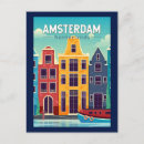 Recherche de petite maison cartes postales Amsterdam pays bas