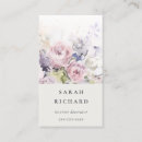 Recherche de fleurs lilas cartes visite Botanique