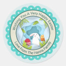 Recherche de joyeuses pâques autocollants Lapin