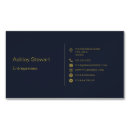 Recherche de bleu marine moderne cartes visite Médias