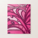 Recherche de peinture moderne puzzles Rose