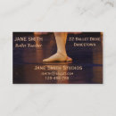 Recherche de danse classique cartes visite Chorégraphe