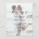 Recherche de black white mariage invitations Classic