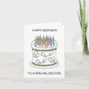 Recherche de docteur anniversaire cartes Stéthoscope