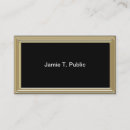 Recherche de simplicité cartes visite Élégant