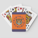 Recherche de tigre jeux de cartes Orange