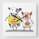 Recherche de vaches mignonnes horloges Animaux de ferme