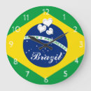 Recherche de drapeau du brésil horloges L'amérique du sud