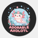 Recherche de salamandre autocollants Axolotls