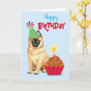 Recherche de chiot berger vœux cartes Gâteau d'anniversaire
