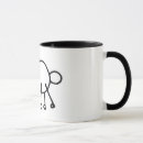 Recherche de style bohème tasses Noir et blanc