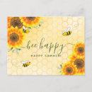 Recherche de abeille joyeuse cartes postales Pour tous