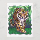 Recherche de tête de tigre cartes postales Tigres
