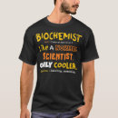 Recherche de biochimiste tshirts Humour