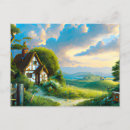Recherche de peinture paysage cartes postales Nuages