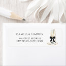 Recherche de pearls étiquettes adresse retour Élégant